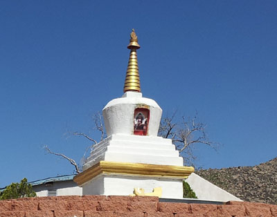 Stupa front