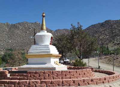 Stupa side